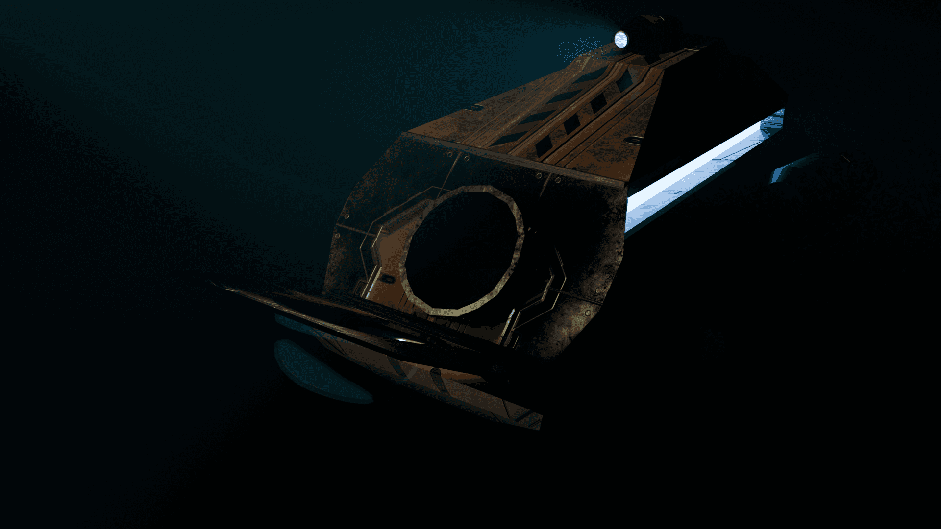 Submarine interior and underwater exploration