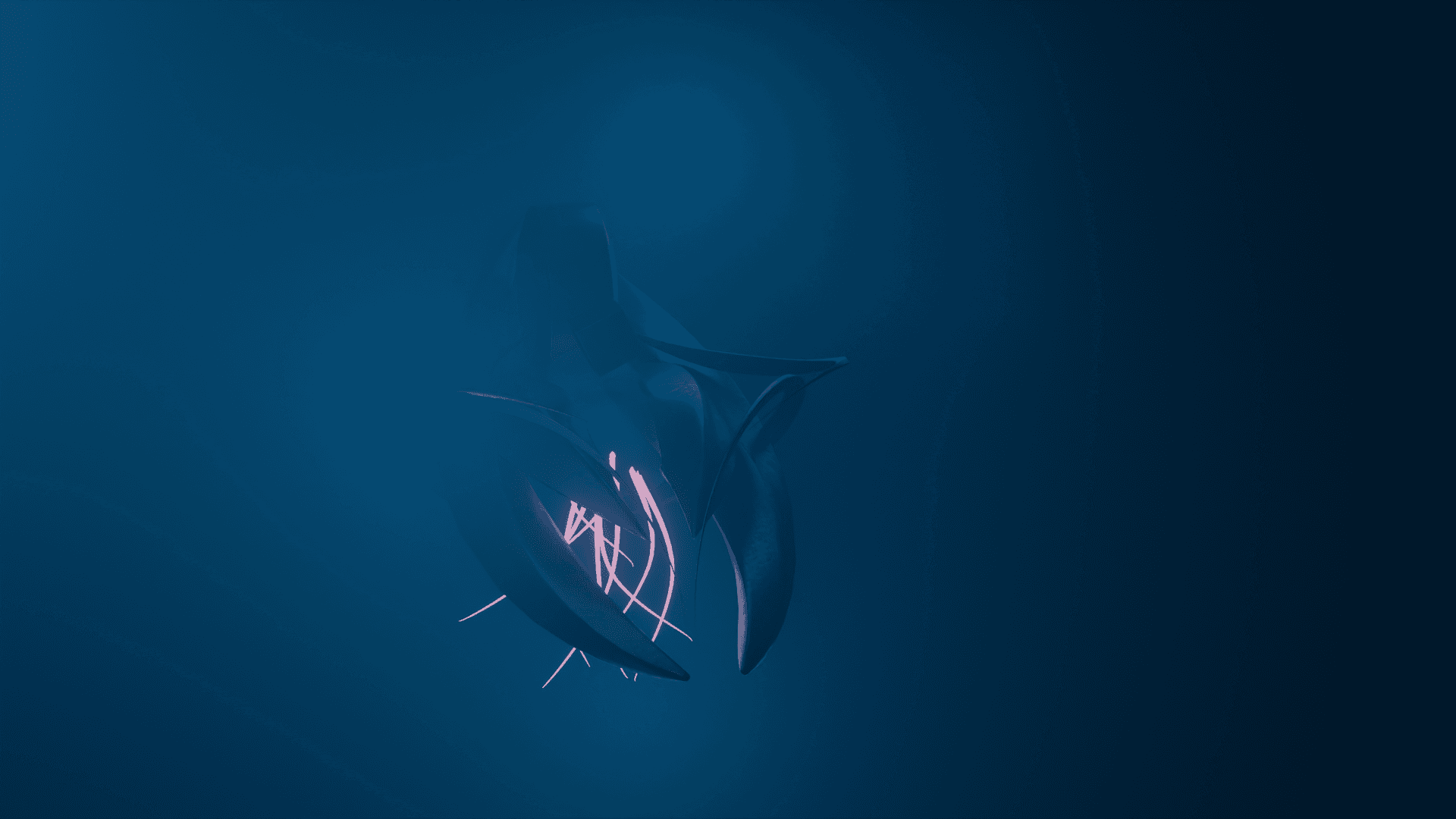 Biomechanical creature in the deep